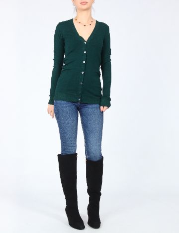 Cardigan Zara, verde