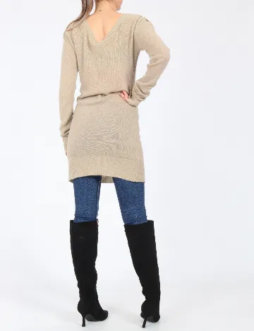 Pulover Zara, bej Crem