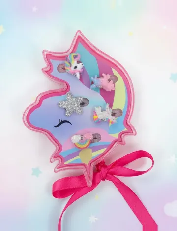 Set Inele 5 bucati Little Concepts, mix culori Mix culori