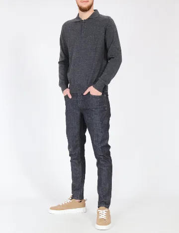 Blugi Zara, bleumarin Albastru