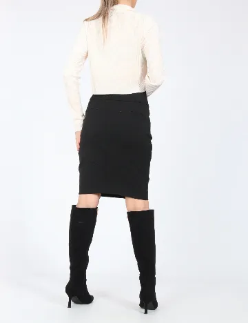 Fusta Zara, negru Negru