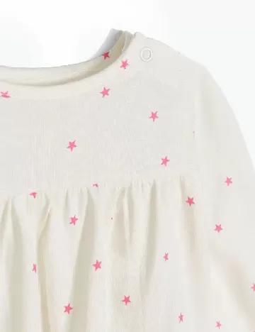 Compleu Cool Club, alb/roz Roz