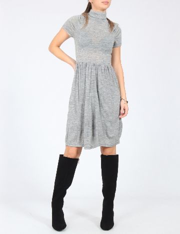 Rochie scurta Zara, gri