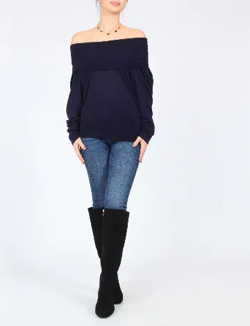 Bluza Zara, bleumarin Albastru