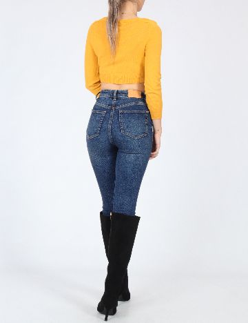 Cardigan Zara, galben