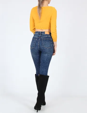 Cardigan Zara, galben Galben