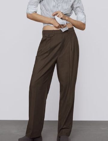 Pantaloni Zra, maro
