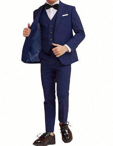 Costum Shein Kids, bleumarin