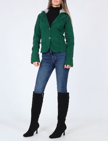 Jacheta Bershka, verde