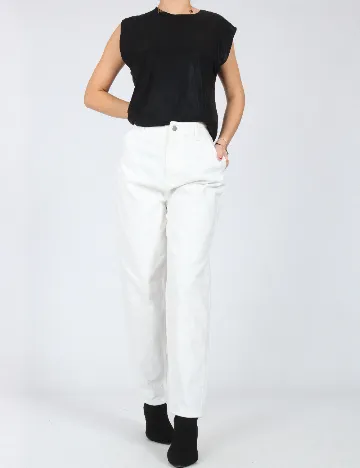 Blugi SHEIN, alb Alb