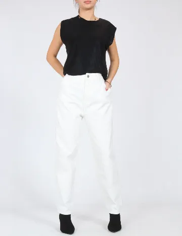 Blugi SHEIN, alb Alb