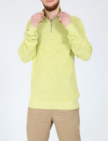 Pulover Massimo Dutti, verde