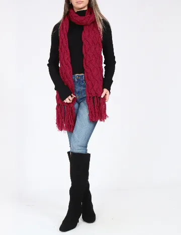 Fular Bershka, rosu Rosu