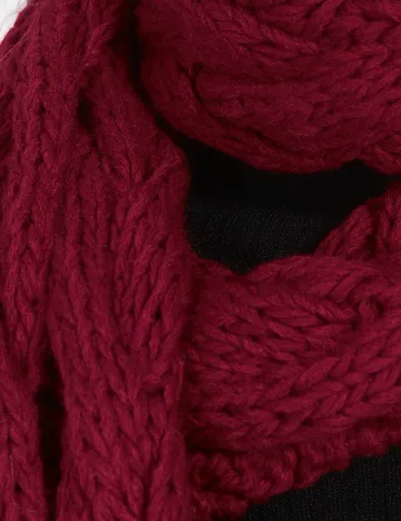 Fular Bershka, rosu Rosu