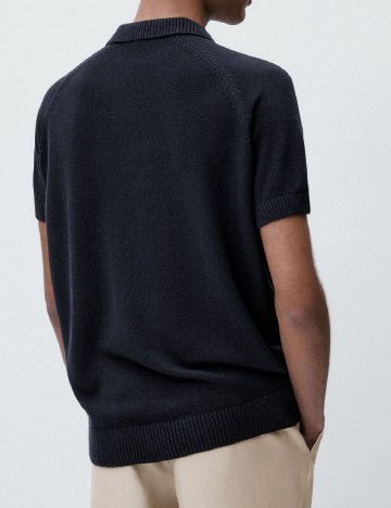 Tricou Massimo Dutti, bleumarin