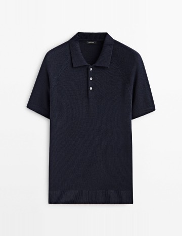 Tricou Massimo Dutti, bleumarin