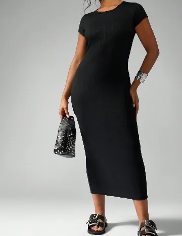 Rochie medie SHEIN, negru Negru