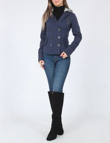 Jacheta Bershka, bleumarin Albastru