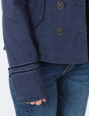 Jacheta Bershka, bleumarin Albastru