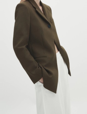 Sacou Massimo Dutti, verde