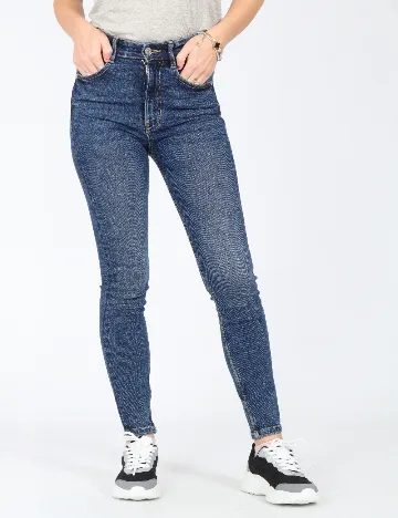 Blugi Zara, albastru Albastru