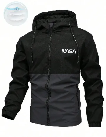 Geaca SHEIN, negru/gri Negru