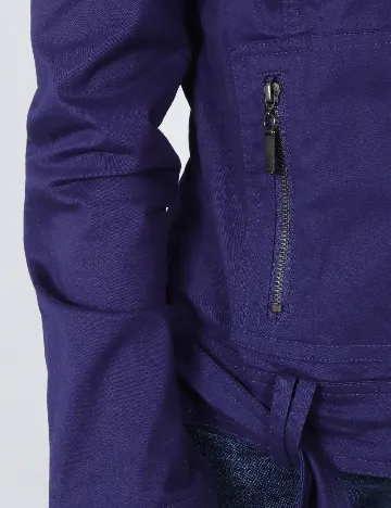 Jacheta Bershka, albastru Albastru