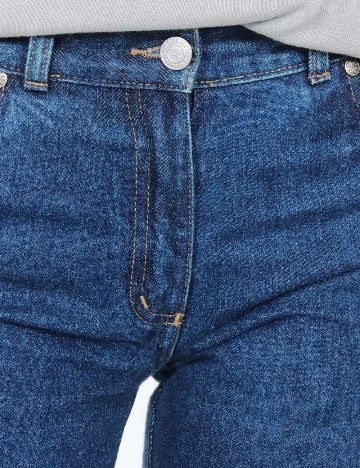 Blugi Bershka, albastru