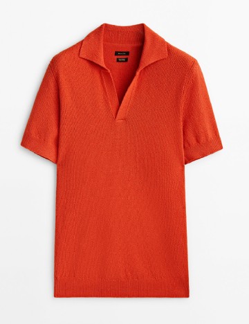 Tricou Massimo Dutti, portocaliu