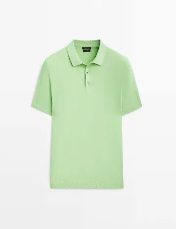 Tricou Massimo Dutti, verde Verde