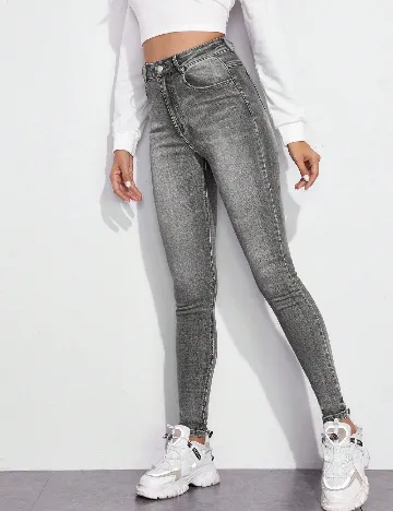 Blugi SHEIN, gri Gri