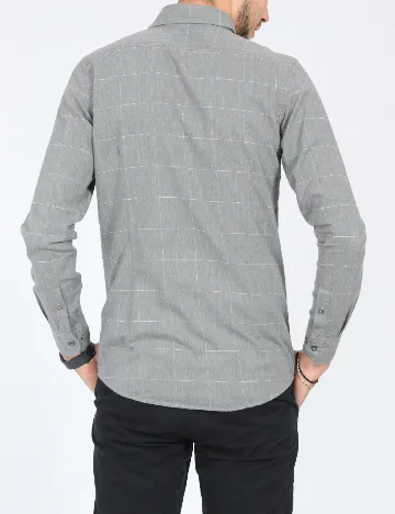 Camasa Massimo Dutti, gri Gri