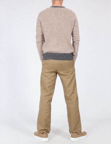 Pantaloni Zara, kaki