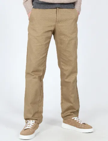 Pantaloni Zara, kaki Maro