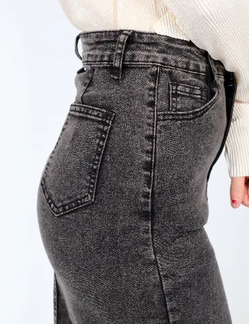 Fusta SHEIN, gri Gri