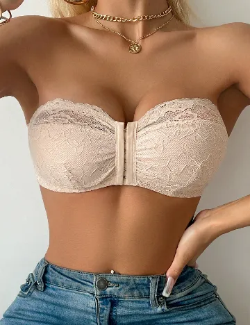 Sutien SHEIN, crem Crem