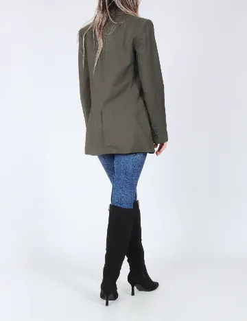 Sacou Massimo Dutti, kaki Verde