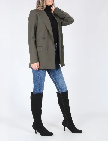 Sacou Massimo Dutti, kaki Verde