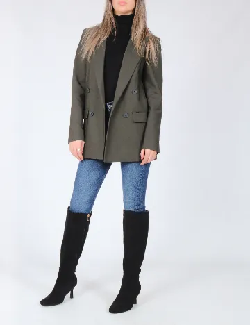 Sacou Massimo Dutti, kaki Verde