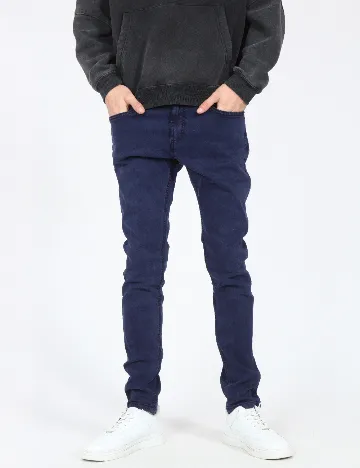 Blugi Zara, bleumarin Albastru