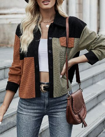 Jacheta SHEIN, mix culori