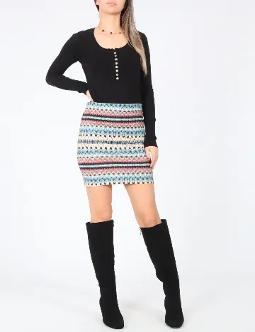 Fusta Bershka, mix culori Mix culori