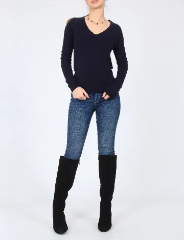 Bluza Zara, bleumarin Albastru