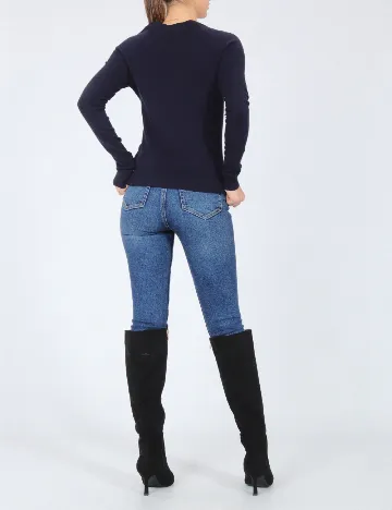 Bluza Zara, bleumarin Albastru