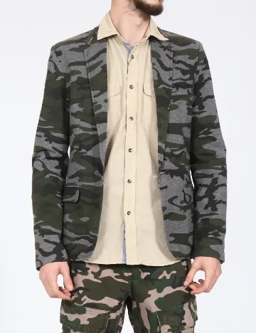 Sacou Zara, army Verde