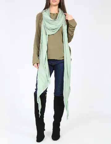 Esarfa Bershka, verde Verde