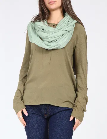 Esarfa Bershka, verde Verde