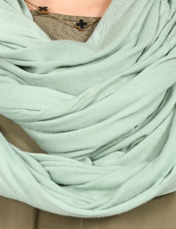 Esarfa Bershka, verde