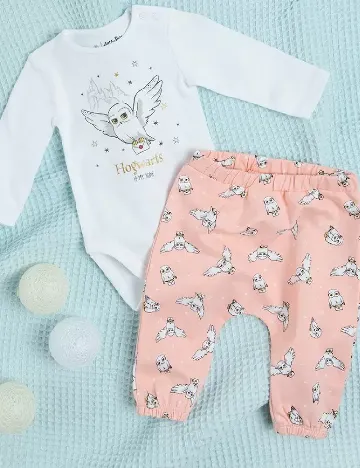 Compleu Cool Club, alb/roz Roz