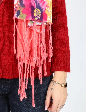 Esarfa Bershka, roz Roz